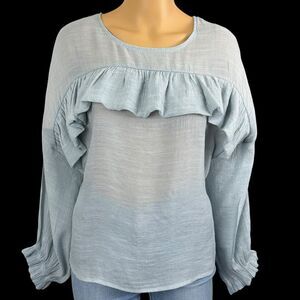 Before you Top Women's Top Sleeve Classic Business Casual SZ/ M